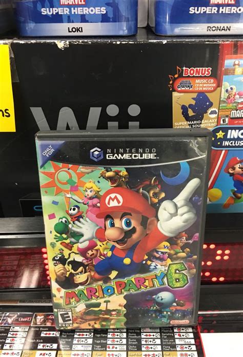 Nintendo GameCube Mario party 6 ( case only no game ) pick up in