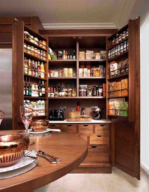 Awe inspiring stand alone pantry for kitchen with vintage metal. Oak Kitchen Pantry Cabinet | Pantry design, Kitchen pantry ...