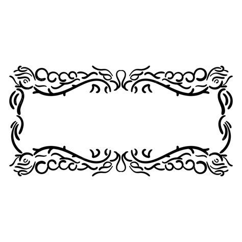 Dragon Ornament Border Invitation Border Invitation Dragon Borders