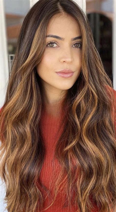 35 Ways To Upgrade Brunette Hair Medium Brown With Copper Highlights