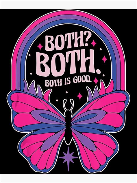 Both Both Both Is Good Bi Bisexual Pride Poster For Sale By