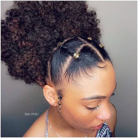 The purpose of your sketches is to get your ideas out quickly. Cute💓💓💓" in 2020 (With images) | Natural hair styles easy ...