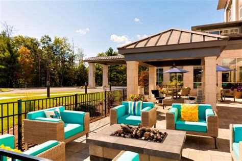 Outdoor Patio Picture Of Hilton Garden Inn Lenox Pittsfield Pittsfield Tripadvisor