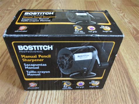 Bostitch Pencill Sharpener Black Mps1 Blk 999992337235 Ebay