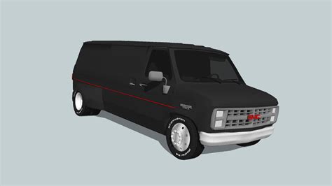 Stanced Dully Chevrolet Van 3d Warehouse