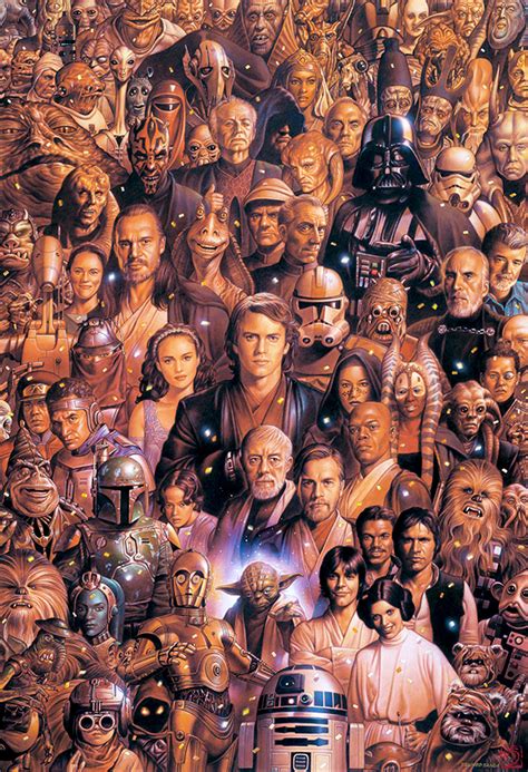 Anniversary Star Wars Original Art Sandaworldcom The Art Of
