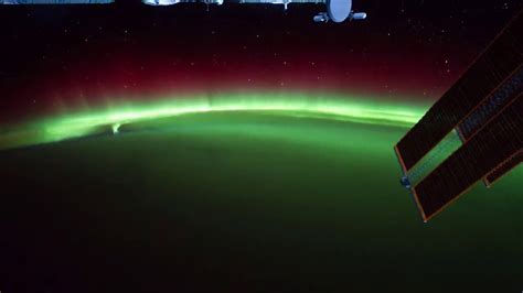 Northern Lights Caught By Nasa Satellite Youtube
