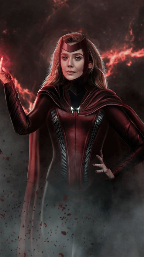 1080x1920 Wanda Vision Scarlet Witch Tv Series 5k Iphone 76s6 Plus