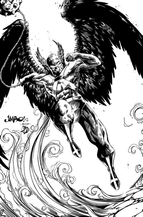 Hawkman Inks By Bdstevens On Deviantart