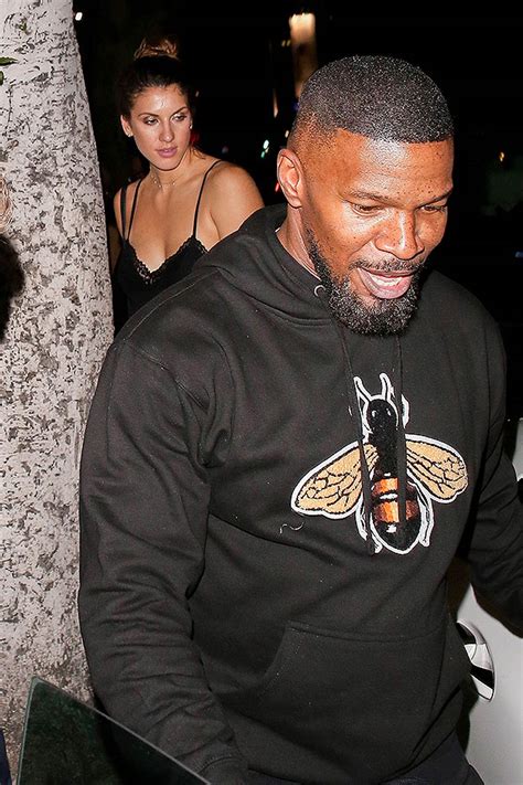 Jamie Foxx Mystery Woman Leave His Birthday Party Pics Hollywood Life