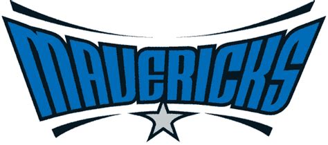 Dallas Mavericks Logo Wordmark Logo National Basketball Association