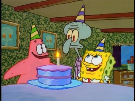 Spongebob Saying Happy Birthday Spongebob Happy Birthday George Morris