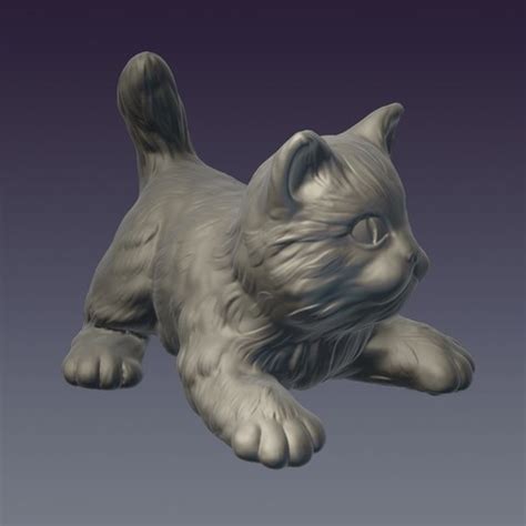 Cartoon cat belongs to trevor henderson. Descargar modelos 3D Modelo decorativo de la impresión 3D ...