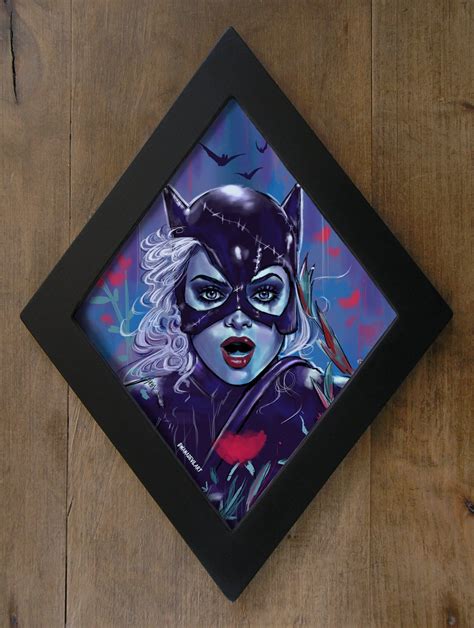 Catwoman Limited Edition Diamond Framed Print Michael Myers Halloween