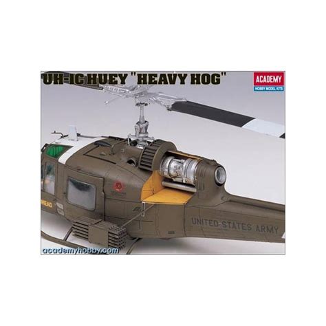 Uh 1c Huey Heavy Hog Academy 2199 135ème Maquette Char Promo
