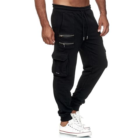 Red Bridge Mens Cargo Jogging Pants Jogger Pants Sweat Pants Double Z