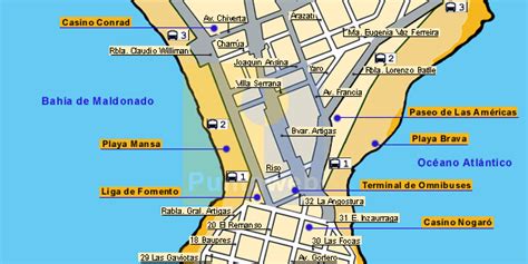 Mapas Punta Del Este En La Web