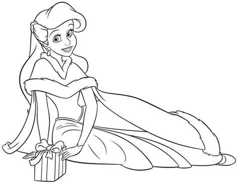 You might also be interested in coloring pages from princess category. Disney Princess Coloring Pages Ariel In A Dress - Coloring ...