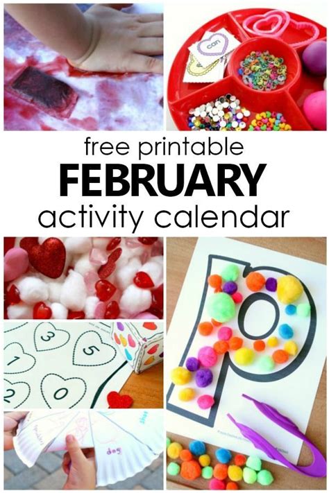 February Preschool Activities And Fun Things To Do With Kids Toddler