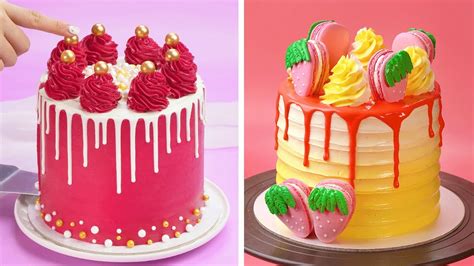 Top 10 Colorful Cake Decorating Ideas So Yummy Cake Hacks Ideas How