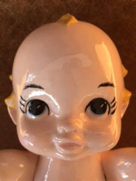 Vintage Kewpie Doll Porcelain Baby Doll Figurine Etsy
