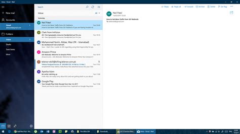 With mail & calendar app in windows 10, you don't need to go anywhere to setup and get your inbox running. A Look At The 7 Best Email Clients for Windows