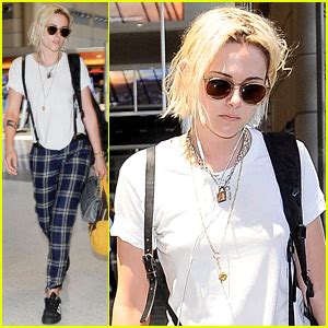 Kristen Stewart Steps Out After Hanging With Rumored Ex Alicia Cargile Kristen Stewart Just