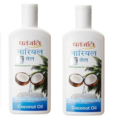 Patanjali Coconut Oil Pack Of 2 Fitbynetcom