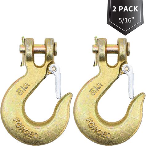 Buy Esudnt 516 Inch Thickened Clevis Hook G70 Heavy Duty Safety Chain