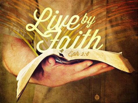 Live By Faith Powerpoint Sermon Clover Media