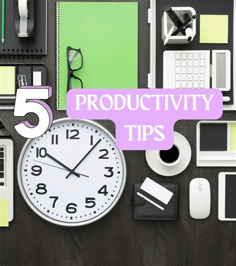 5 Tips For Boosting Productivity Byerly Enterprises