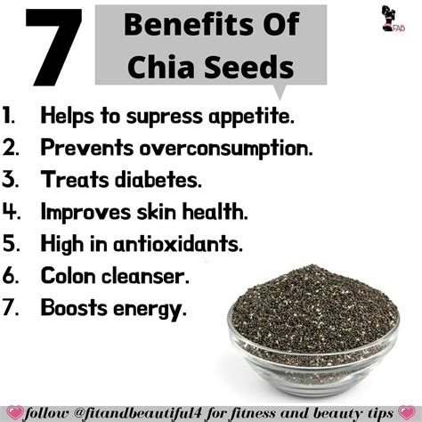 Benefits Of Chia Seeds 🌰🙌 In 2020 Fitness And Beauty Tips Chia Seeds