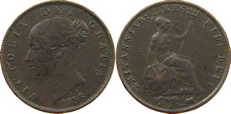 Great Britain Halfpenny 1858 Victoria 1837 1901 S Ma Shops