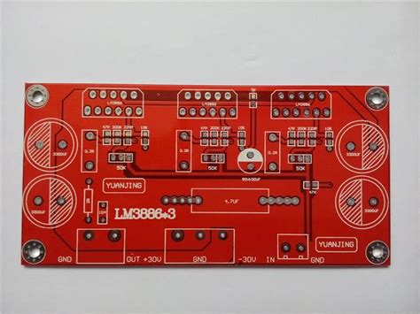 Channel Parallel Mono Lm W Amplifier Pcb Board Lm Pcb In