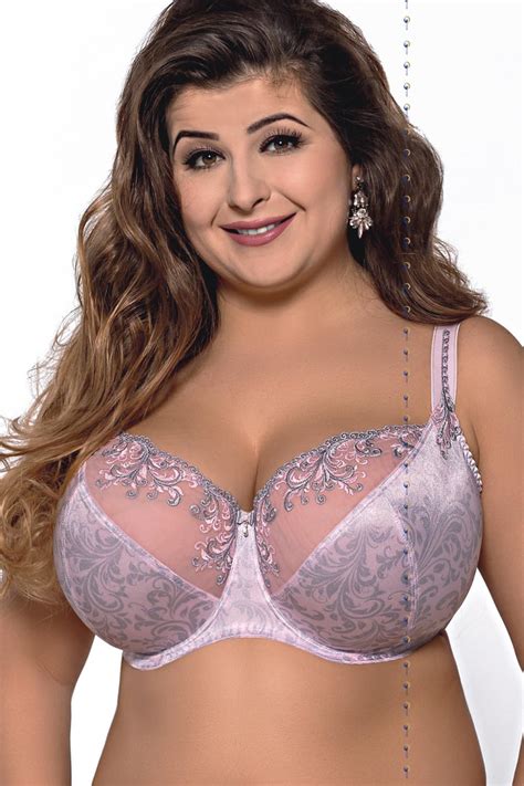 Gorsenia K237 Lilli Rose Underwired Non Padded Full Cup Embroidered Bra