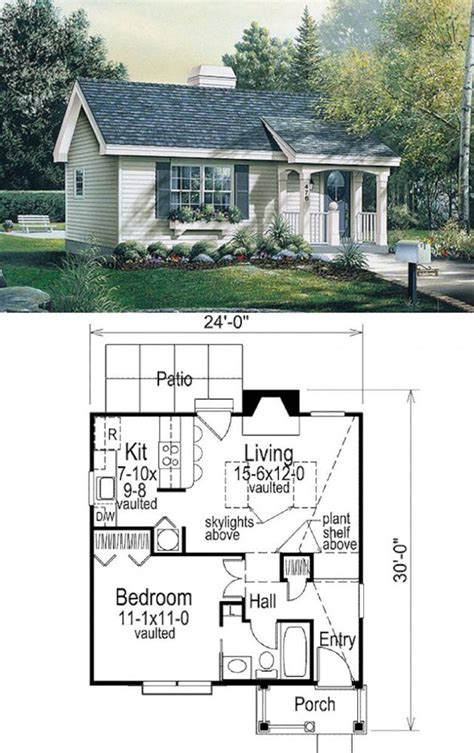 27 Adorable Free Tiny House Floor Plans Cottage House Plans Small