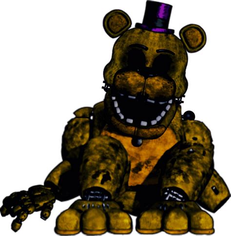 The Fredbear In Scotts Garage Rfivenightsatfreddys