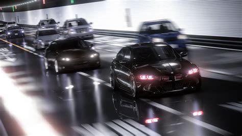 Bmw G X Lexus Isf Shutoko Cinematic Assetto Corsa Sliding Through
