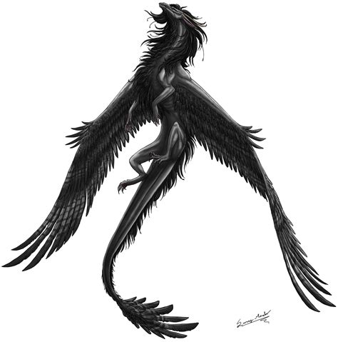Feathered Mist by Sunimo Изображение дракона Сказочные существа Мифические существа