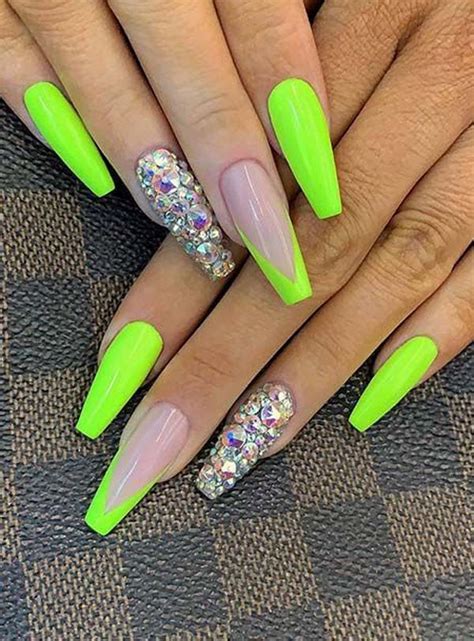 21 Most Gorgeous Green Nail Design To Get The Best Natural Beauty In