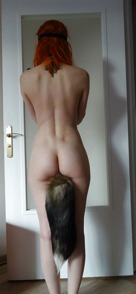 Pet Girl Plug Tail Chienne Slut Salope Photo