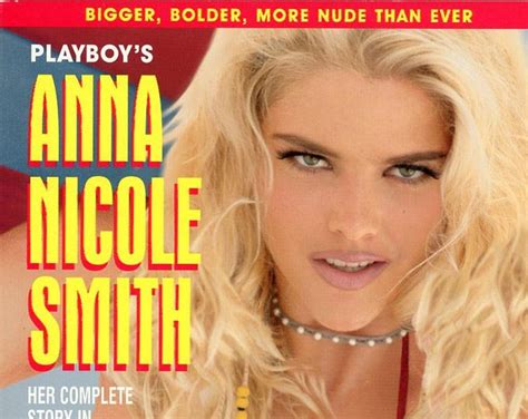 Playboy S Anna Nicole Smith Bigger Bolder More Nude Etsy
