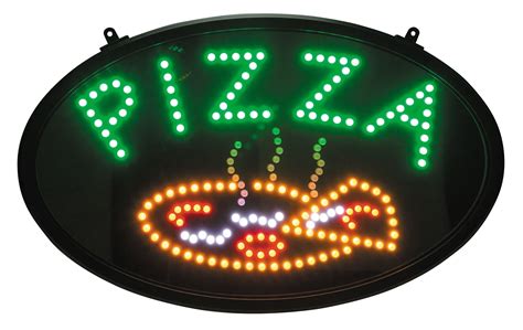 Pizza Led Neon Sign With Transparent Cover Lionsdeal