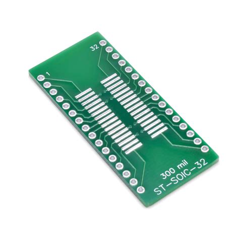 soic 32 sop 32 smd to dip adapter schmalztech