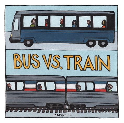 Bus Vs Train Pranploaty