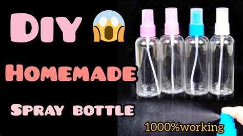 Diy Homemade Spray Bottlehow To Make Spray Bottle At Homemounis Diy