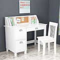 KidKraft Kids 35.75" Writing Desk with Hutch and Chair Set & Reviews ...