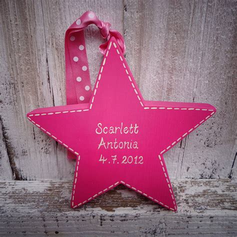 Personalised New Baby Star By Giddy Kipper