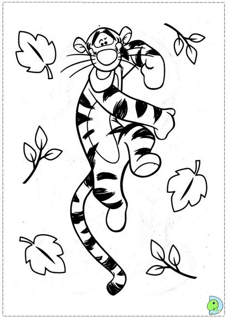 Tigger Coloring Pages To Print Coloring Pages