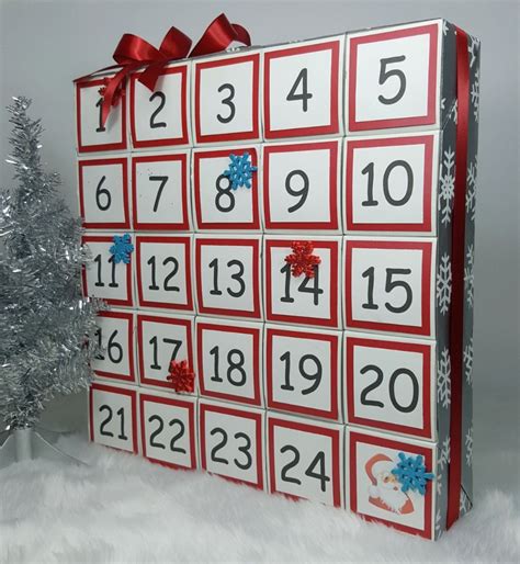 Make Your Own Diy Advent Calendar Boxes To Open On Each Day Of December